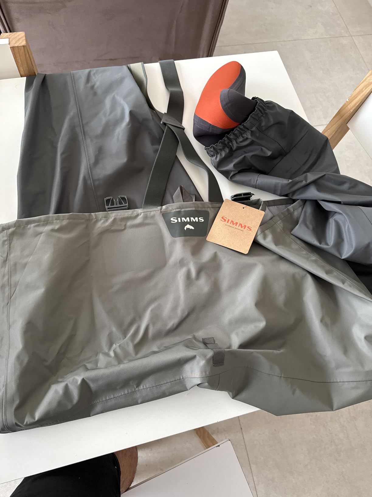 Simms Men's Tributary Stockingfoot Fishing Waders customer photo 2