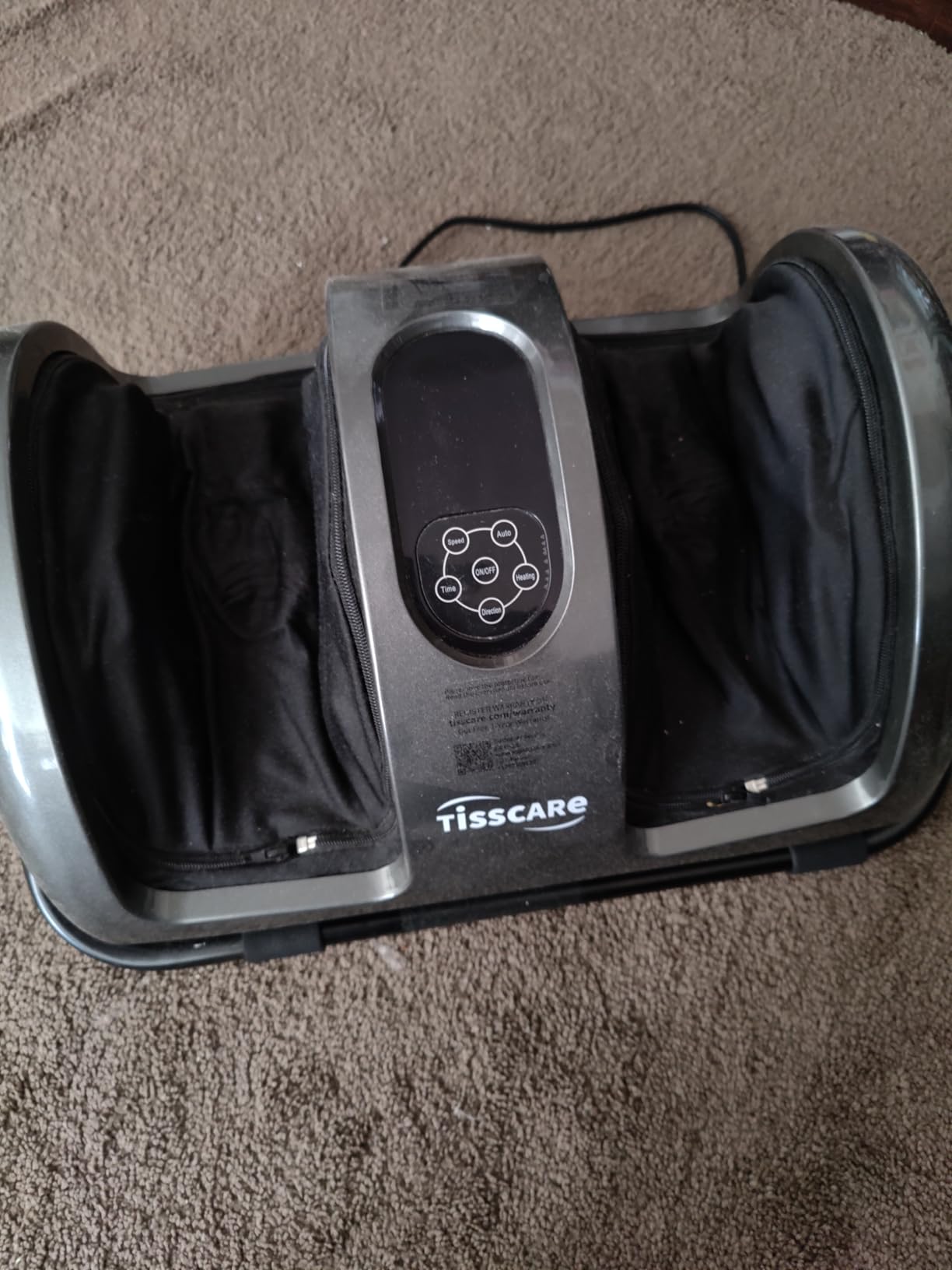 TISSCARE Shiatsu Foot Massager with Heat, FSA Eligible HSA Foot Massager for Plantar Fasciitis, Neuropathy, Circulation and Pain Relief, Massage Feet at Home/Office customer photo 2