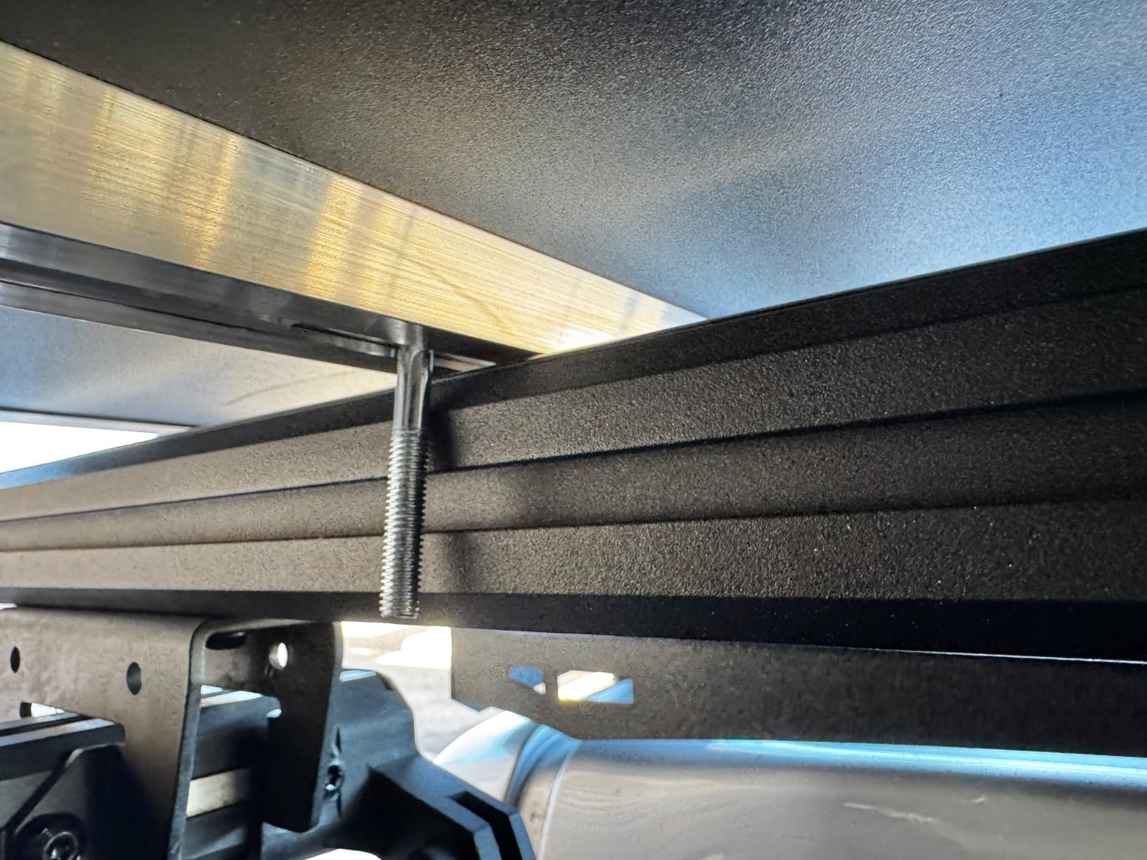 Aluminum Rooftop Tent Hard Shell with Winter Insulation, Pop Up 2 Person Roof Top Hardshell for Camping Truck Van Suitable for Jeep SUV Car customer photo 2