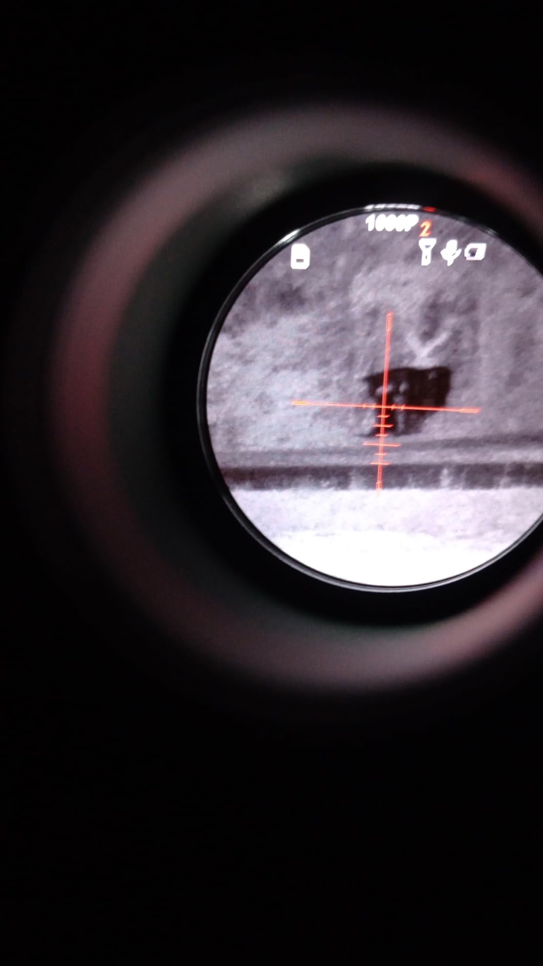 GOYOJO Digital Night Vision Scope, Day & Night Hunting Rifle Optics, 1080P/2K Resolution NV Scopes for Hunting with Camera & Video customer photo 2