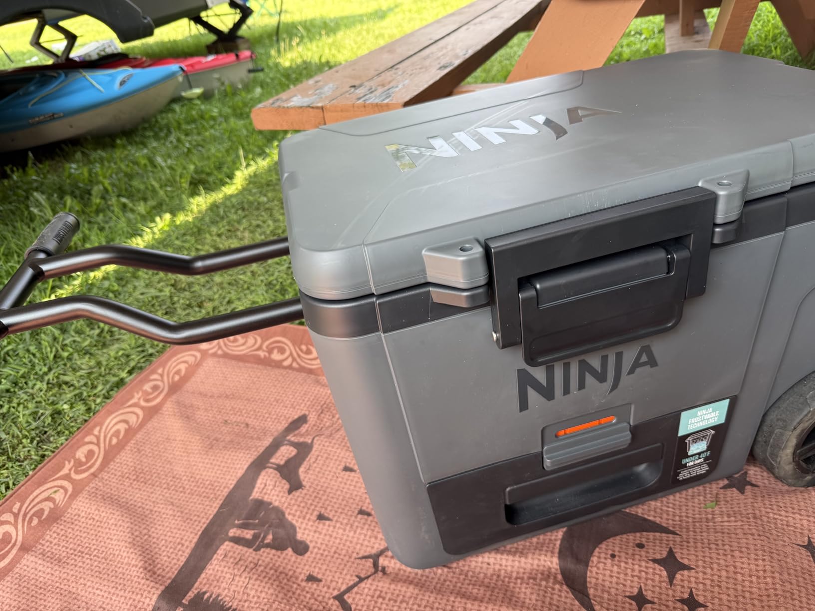 Ninja FrostVault 65QT Insulated Cooler with Temp Dry Storage Drawer, Keeps Ice Cold for Days customer photo 2