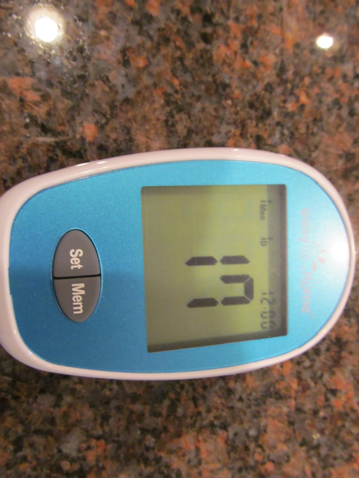 Wireless Glucose Monitor Kit - Blood Sugar Testing Kit with Free App GlucoseEase, 100 Glucometer Strips and 100 Blood Lancets, Large Display Diabetes Testing Kit customer photo 1