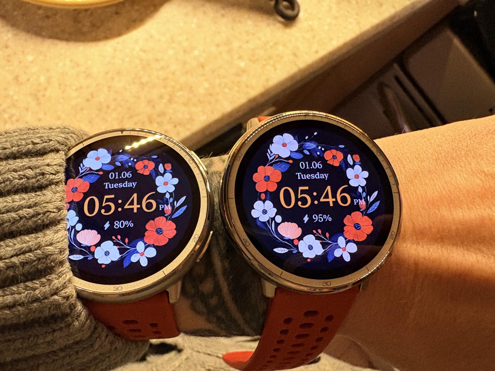 Amazfit Active 2 Sport Smart Watch Fitness Tracker for Android and iPhone, 44mm, 10 Day Battery, Water Resistant, GPS Maps, Sleep Monitor, 160+ Workout Modes, 400 Face Styles, Silicone Strap customer photo 1