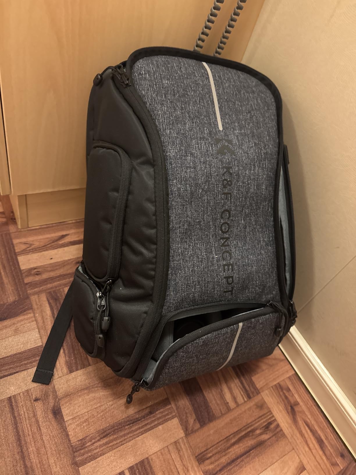 K&F CONCEPT Camera Backpack,Camera Bags for Photographers 30L Large Capacity with Raincover and 16 Inch Laptop Compartment Compatible for Canon/Nikon/Sony/DJI Mavic Drone Travel customer photo 2
