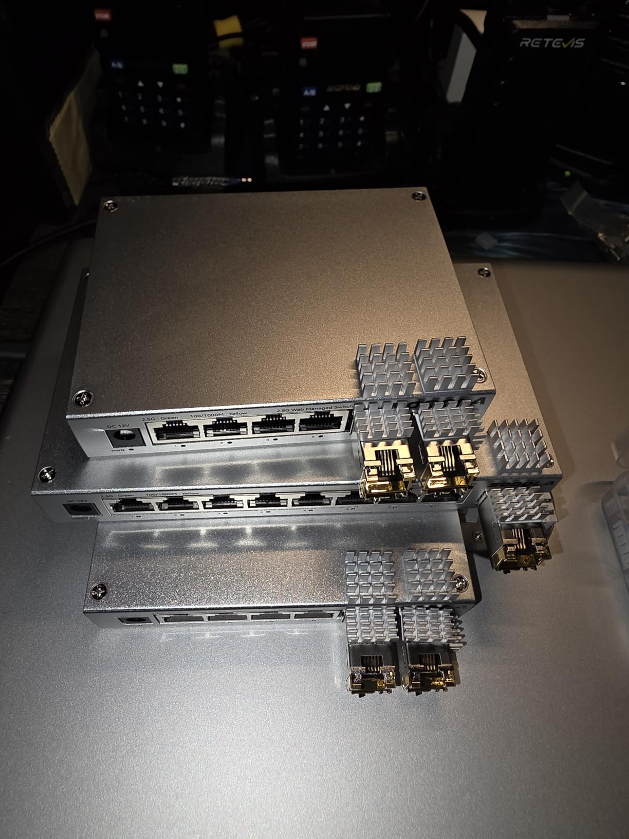 SODOLA 8-Port 2.5Gb Web Managed Switch with 10G SFP+, Aluminum Alloy Cooling & Magnetic Mounting - LACP/QoS/VLAN/IGMP Managed Multi-Gigabit Switch for Homelab customer photo 2
