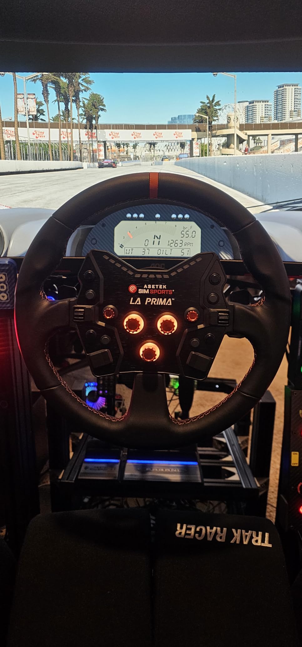 ASETEK La Prima GT Button Box | Sim Racing Control Panel for Gaming Steering Wheel | Steering Wheel PC Accessory for Ultimate Racing Experience | High Precision & Customizable Controls customer photo 2