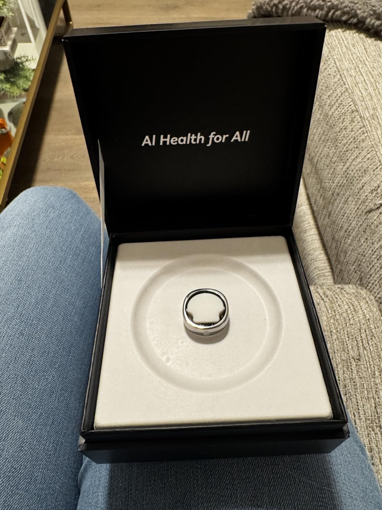 RingConn Gen 2 Air, Ultra-Thin AI Smart Ring, 10-Day Battery Life, Fitness/Sleep/Stress/HR Tracker, No App Fee customer photo 2