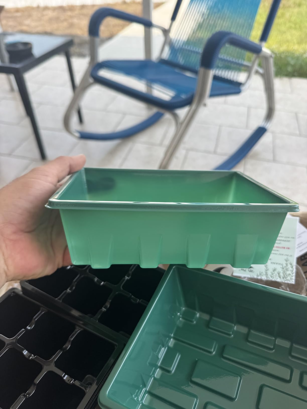Mr. Pen- Seed Starter Tray Kits, 10 Pack, Total 400 Cells, Durable Plant Germination Trays with Humidity Vented Domes and Bases, Ideal for Seed Starting, Indoor Gardening and Greenhouse customer photo 2