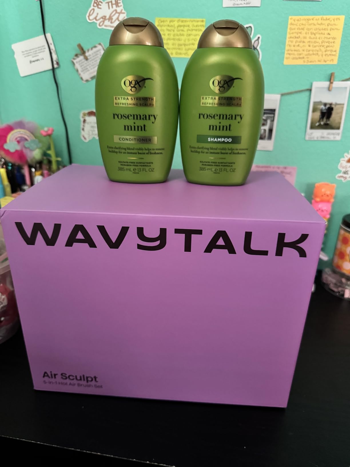 Wavytalk Hair Dryer Brush Set, Air Sculpt 4-in-1 Hot Air Brush Set | Blowout Brush Styler for Salon Blowouts, Volumizing, and Straightening, Sleek Frizz-Free for Every Hair Type, Black customer photo 2