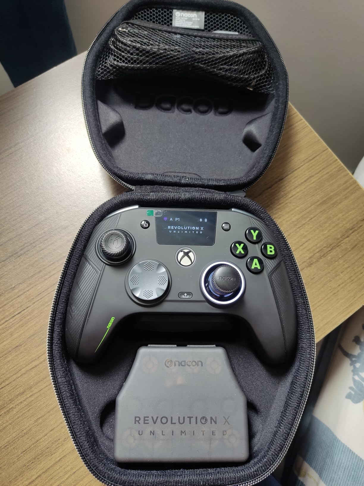 NACON Revolution X Unlimited Advanced Precision Controller Officially Licensed for XBOX Series X | S, XBOX One, Windows 10/11 PC & Android - Wired and Wireless - Charging Station customer photo 1