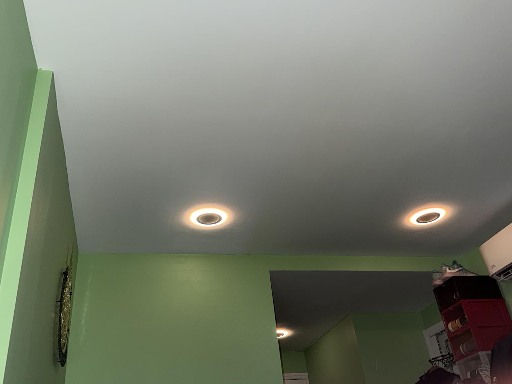 Govee Smart Recessed Lighting 6 Inch, Matter RGBIC LED Recessed Light Work with Alexa, Google Assistant, Dimmable 1100LM Canless Downlight with Junction Box for Living Room, Bedroom, Kitchen 4 Pack customer photo 1
