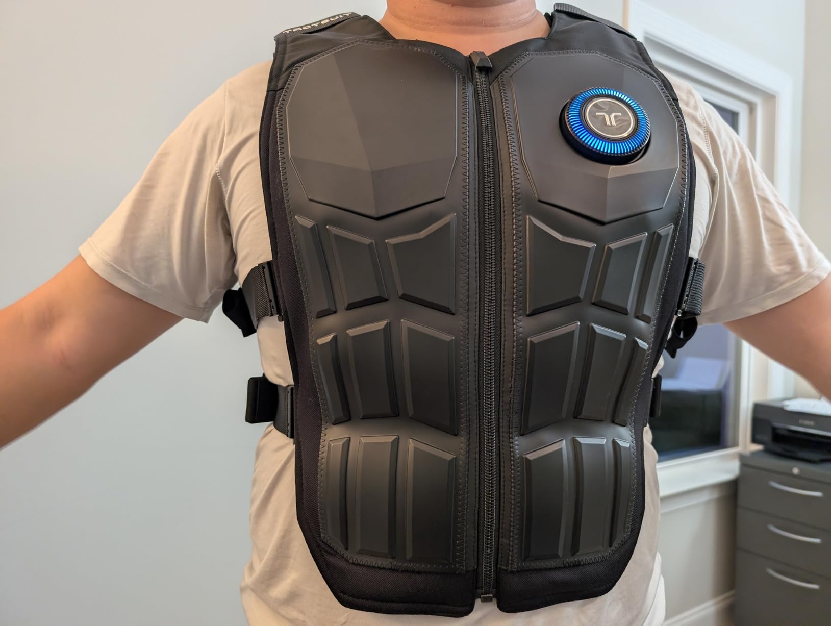 TactSuit Pro | Premium Immersive Haptic Vest for VR & Gaming | Sim Racing, Music | 40 Feedback Motors customer photo 1