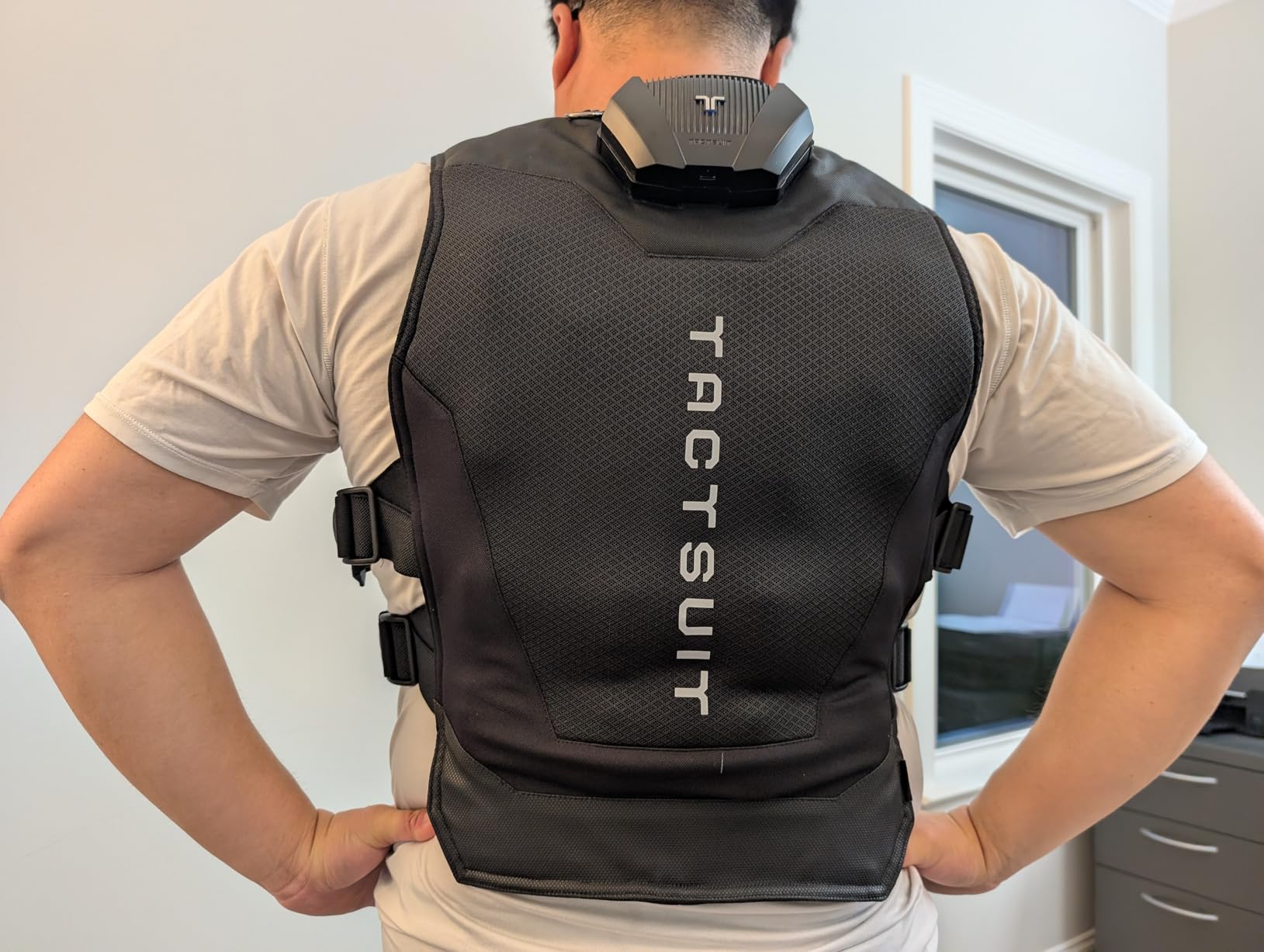 TactSuit Pro | Premium Immersive Haptic Vest for VR & Gaming | Sim Racing, Music | 40 Feedback Motors customer photo 2