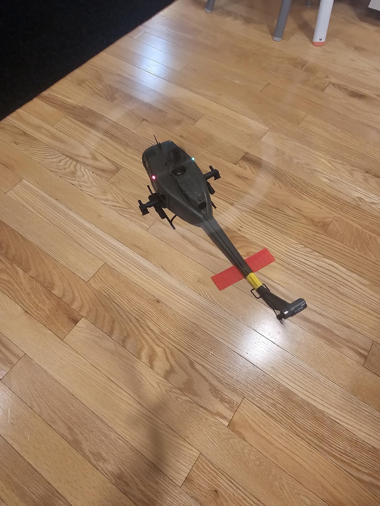 RC ERA C032 UH-1 Huey Helicopter - Remote Control Helicopters for Adult, 1/48 Sacle 2.4G 6CH Gyro Stabilized Aircraft with Altitude Hold & Optical Flow,3D Stunt Drone (Green) customer photo 2