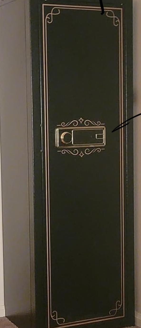 Karini 12-15 Biometric Gun Safe for Rifles and Pistols, Fingerprint Rifle Safes for Home, Large Gun Cabinet for Rifle with Optics or Shotguns Clearance, Long Gun Locker with Removable Shelf customer photo 2
