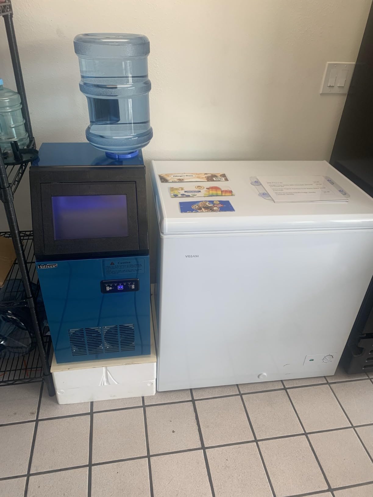 Commercial Ice Maker Machine 360LBS/24H with 77LBS Large Ice Storage Bin, 126Pcs Clear Ice Cubes in 8-15Mins, Stainless Steel Under Counter Industrial Ice Machine for Bar, Restaurant Business customer photo 2