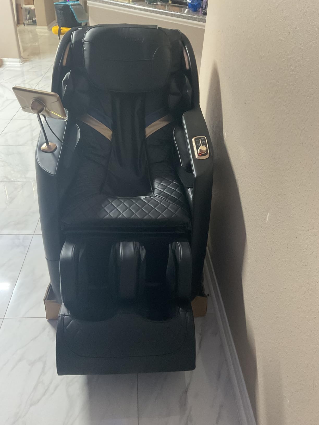 Culanta Massage Chair Full Body, Zero Gravity SL-Track Shiatsu Massage Recliner Chair with Body Scan, Airbags, Foot Rollers, Deep Yoga Stretch, Heating (U1-Brown) customer photo 2