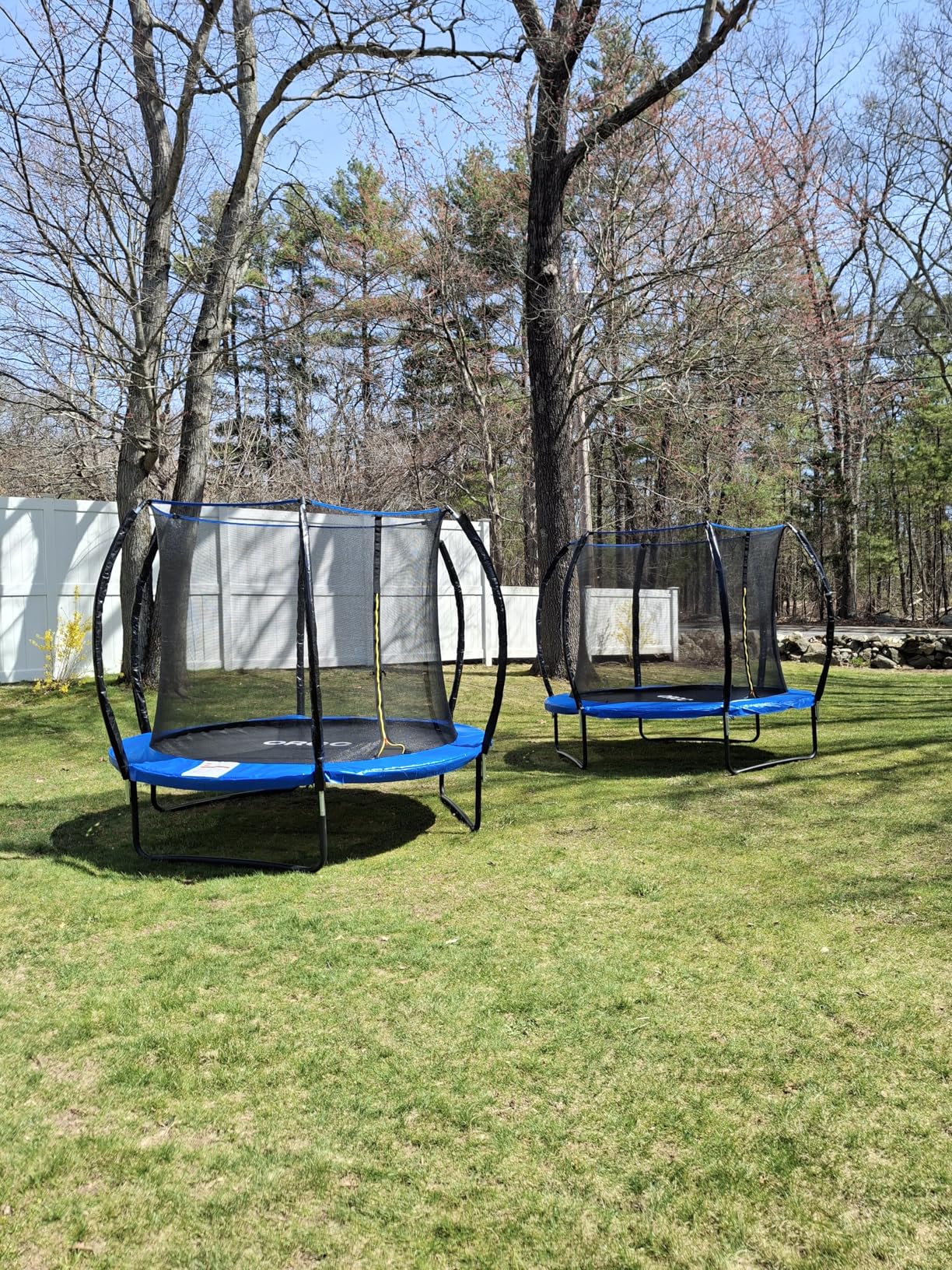 ORCC Kids Trampoline, 1200LBS Weight Capacity Outdoor Trampoline Yard Trampolines for Kids Adults customer photo 1