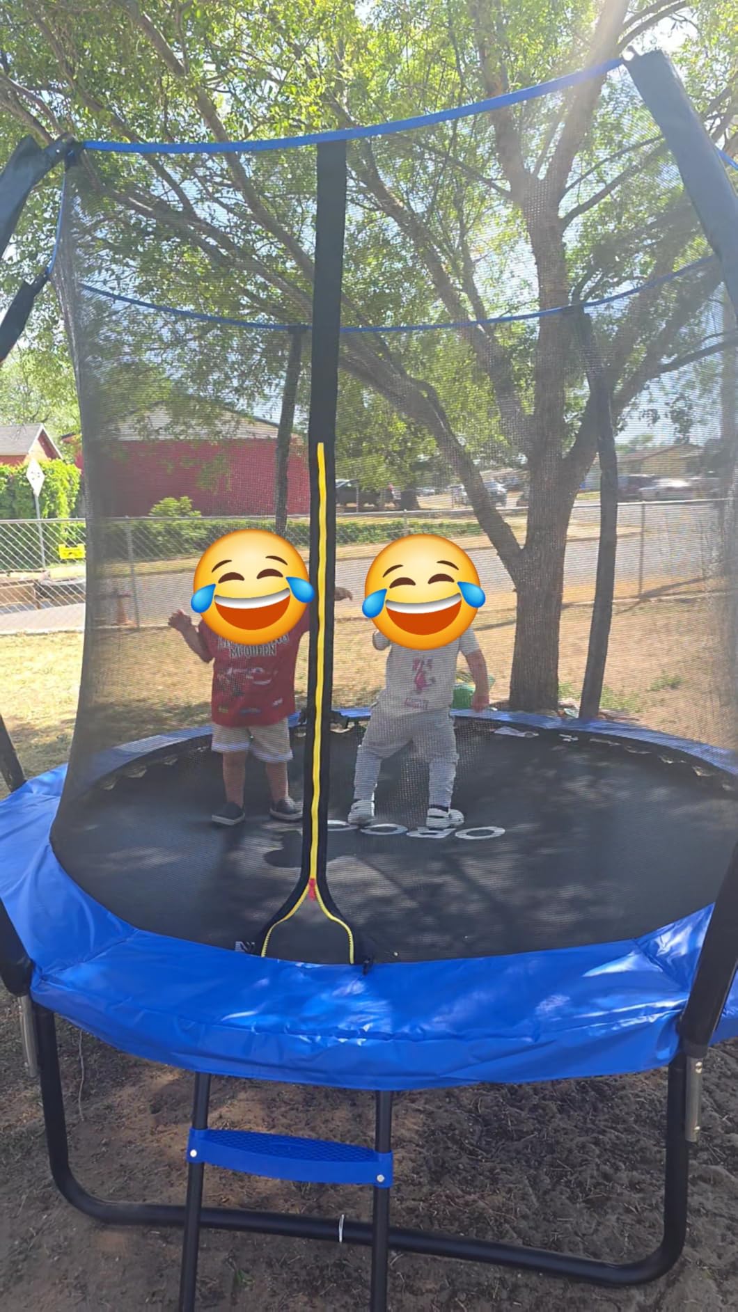 ORCC Kids Trampoline, 1200LBS Weight Capacity Outdoor Trampoline Yard Trampolines for Kids Adults customer photo 2