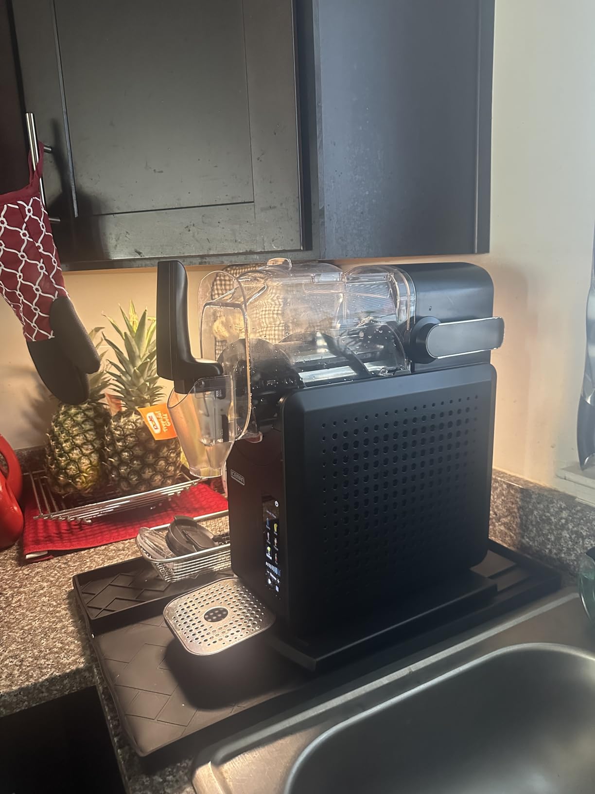 Iceman by Chefman Slush-Ease MAX 90oz Slushie Machine, 64oz Liquid Capacity Frozen Drink Maker & Slushy Machine with 5 Presets and LED Display, Perfect for Frozen Margaritas, Frappes, Smoothies customer photo 2