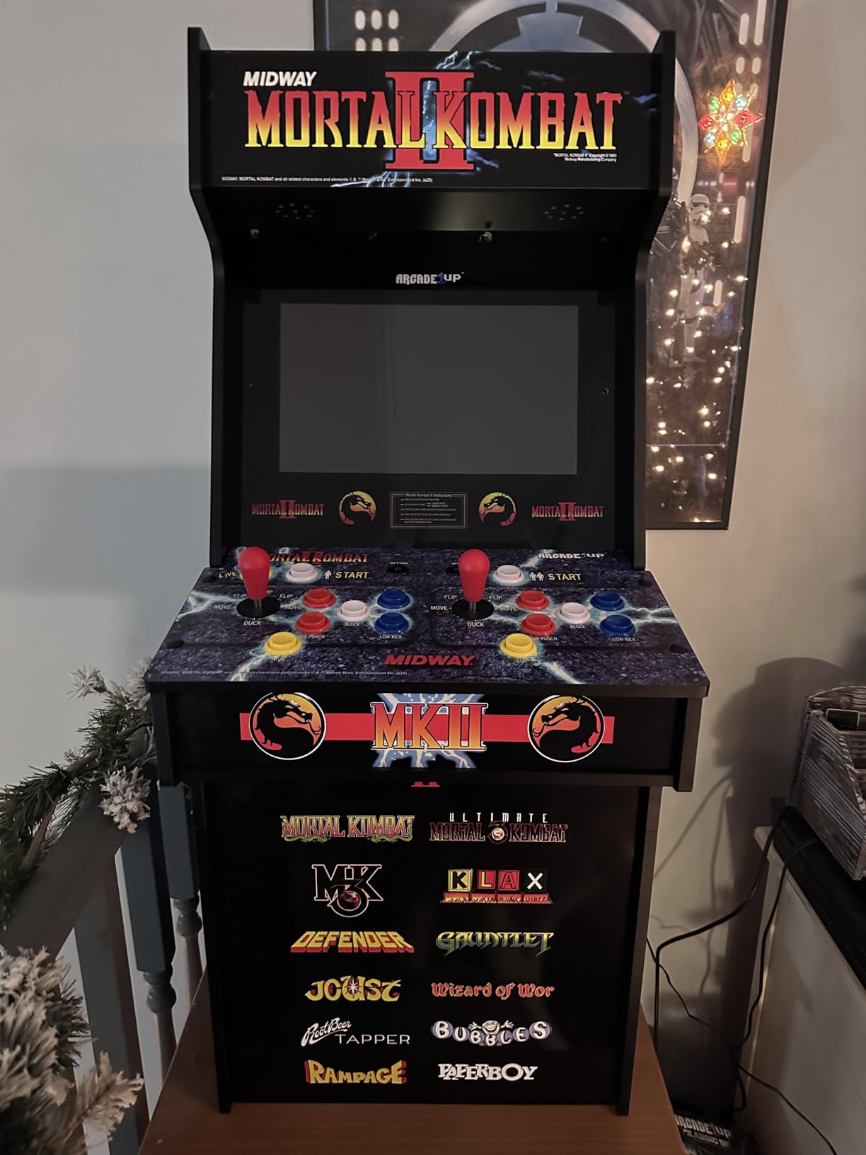 Arcade1Up Mortal Kombat Classic SE Arcade Machine customer photo 2