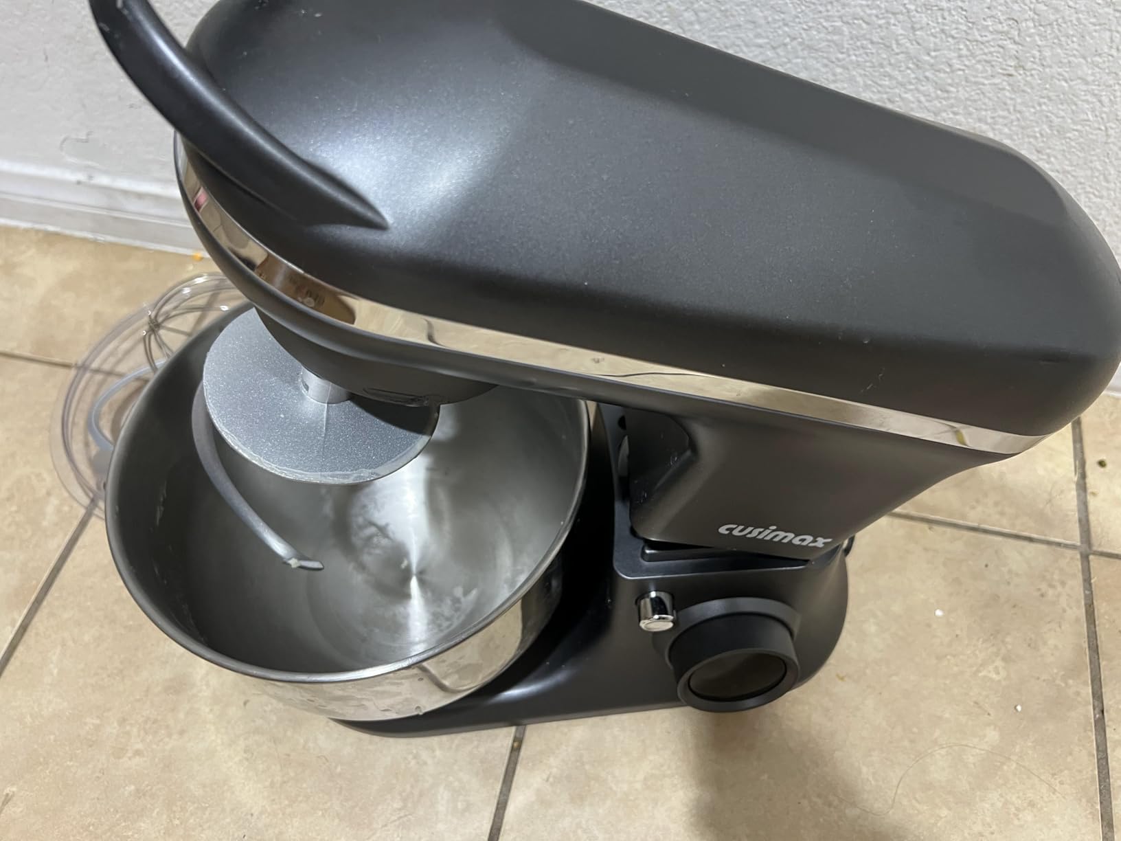 Stand Mixer, CUSIMAX Kitchen Mixer with Digital Switch Control, 650W - 5-Quart Bowl, Tilt-Head Dough Mixer customer photo 2