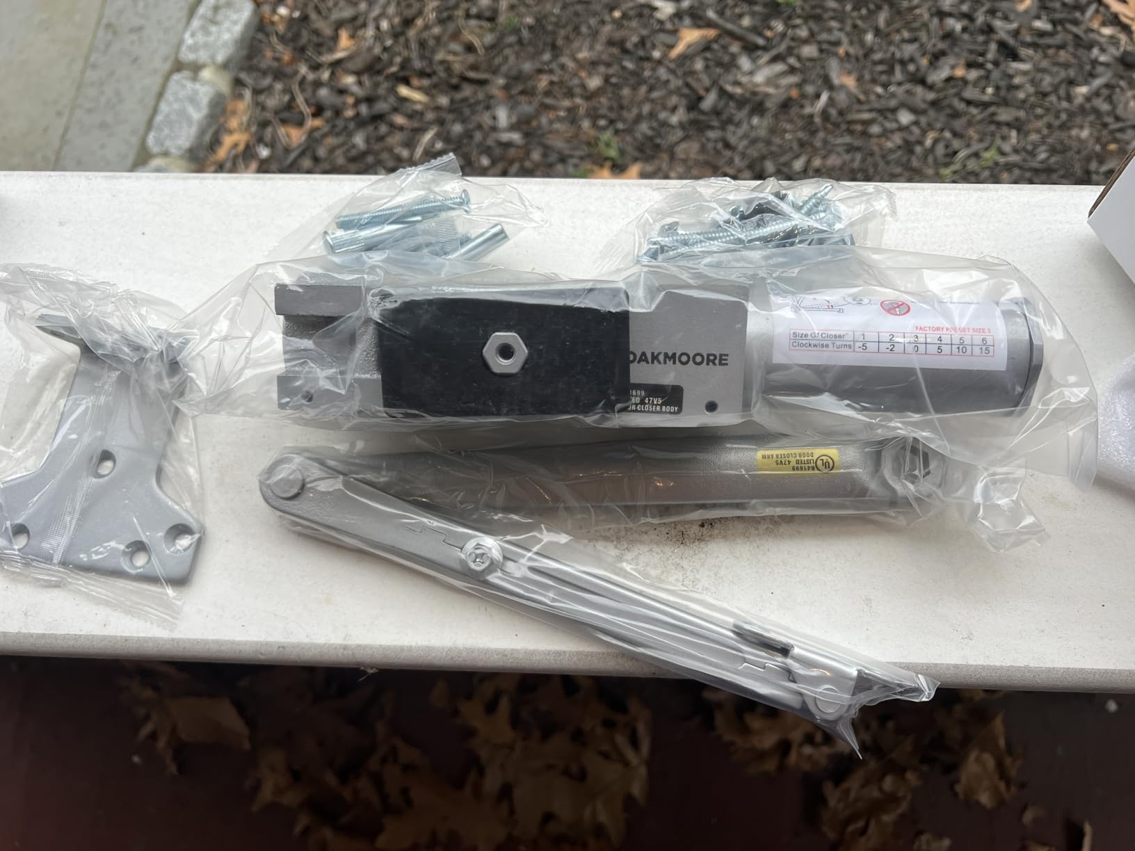 Heavy Duty Commercial Door Closer, ADA UL Grade 1-6 Listed Automatic Self Closing Door Hinges, Hydraulic Spring Soft Close (Silver) customer photo 2