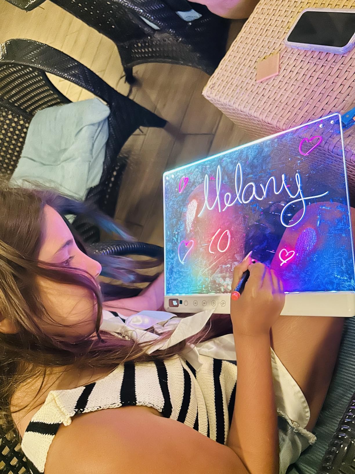 Led Drawing Board with 13 Light Effects, 16