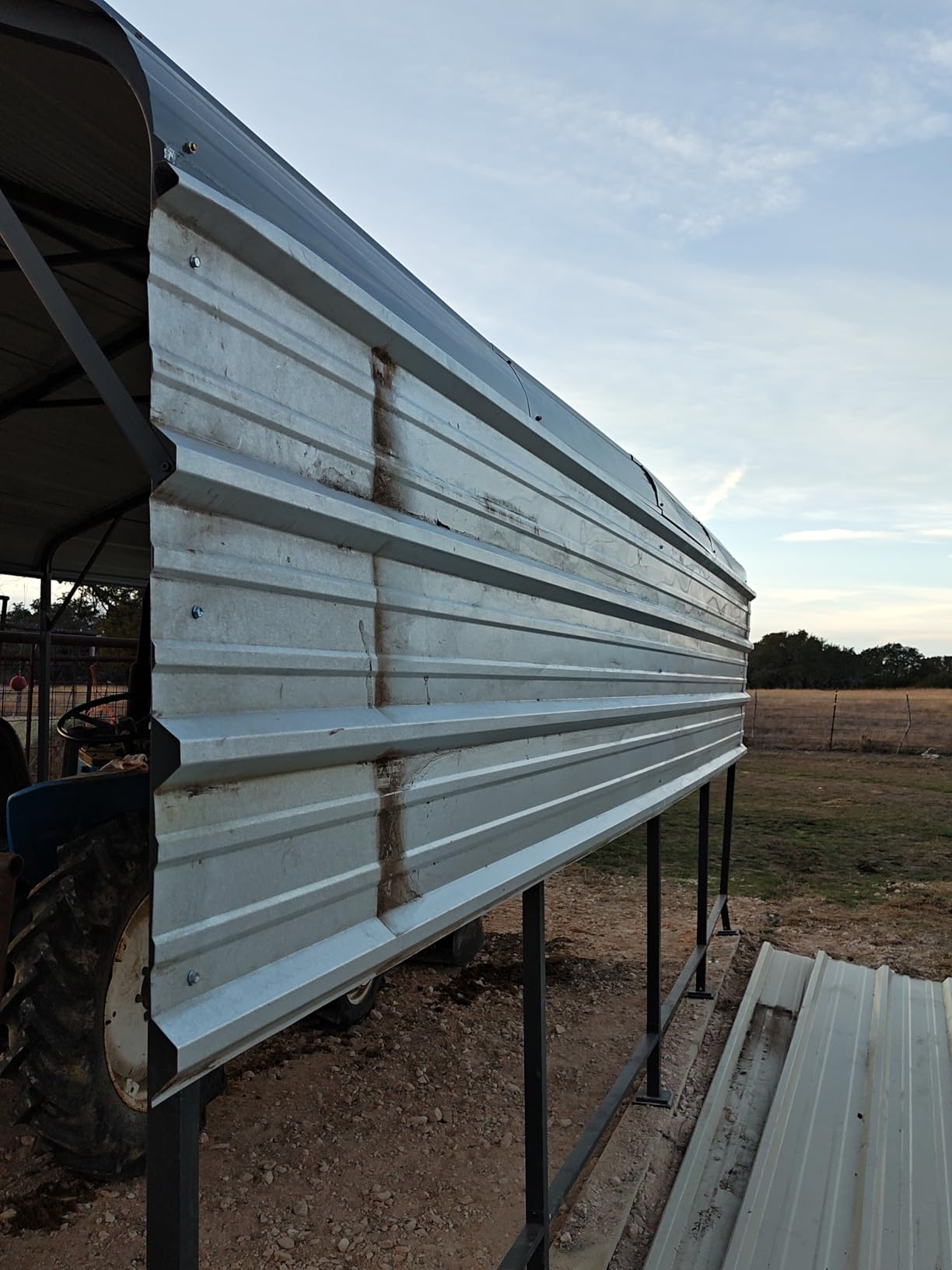 Wisteria Lane 12x20FT Metal Carport, Heavy Duty Carport Canopy with Reinforced Frame and Base for All-Weather, Outdoor Garage Car Port for Boats, Tractors, Pickup Trucks or Party, Dark Gray customer photo 1