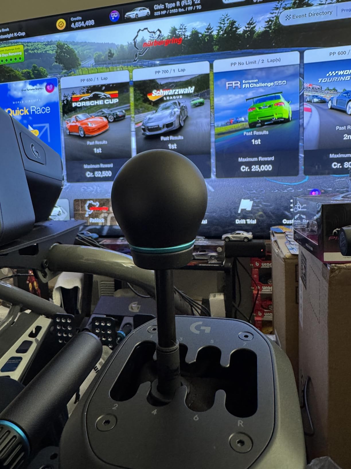Logitech G RS H-SHIFTER - Sim Racing Gear Shifter compatible with PRO, RS50 Racing Wheel Base for consoles PlayStation 5, PlayStation 4, Xbox Series X|S, Xbox One, and PC customer photo 2