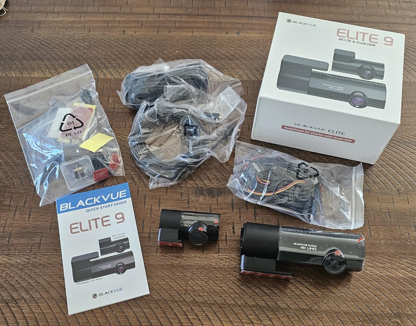BlackVue Elite 9, 4K+2K Dash Cam Front and Rear, HDR, Dual STARVIS 2, Free 64GB Micro SD Card & Hardwire Cable Included, Dash Camera for Cars, 24H Parking Mode, Wi-Fi, GPS, App Control customer photo 1