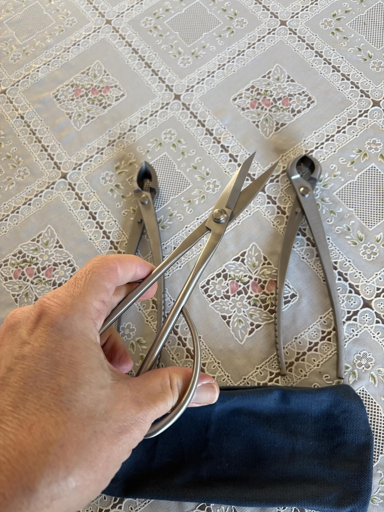 Bonsai Tools Set, 3-Piece Bonsai Tree Tools - Includes Knob Cutter, Concave Cutter, Bonsai Scissors for Precision Trimming and Plant Care customer photo 2