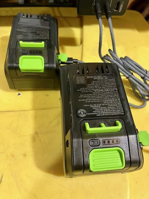 Greenworks 48V (24V x 2) 3-in-1 Brushless Blower Vacuum Mulcher (520 CFM / 240 MPH), Powerful for Yard, Lawn, Patio and Driveway Cleanup, Includes (2) 6.0Ah Batteries and 100W Fast Charger customer photo 2