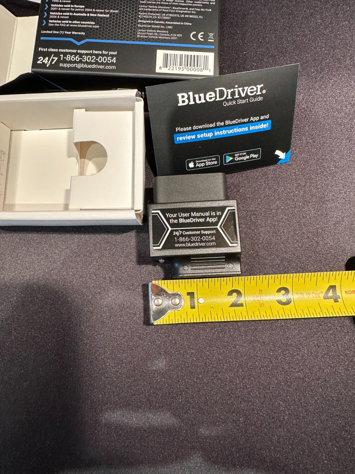 BlueDriver Pro Next Gen OBD2 Scanner - No Subscription, Bluetooth Car Code Reader for iPhone & Android - Diagnose 8000+ Issues, ABS SRS TPMS, Repair Reports, Vehicles 1996+ customer photo 1