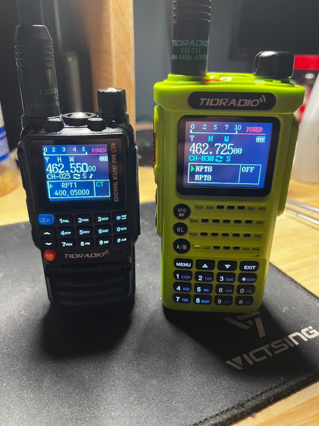 TIDRADIO TD-H9 10Watt GPS/APRS GMRS Handheld Radio, Spectrum Analysis, SMS Message Text, Bluetooth Programming, Web Upgrade, Compass, Multi-Band Long Range Two Way Walkie Talkies, NOAA, AM, FM, USB-C Battery customer photo 1