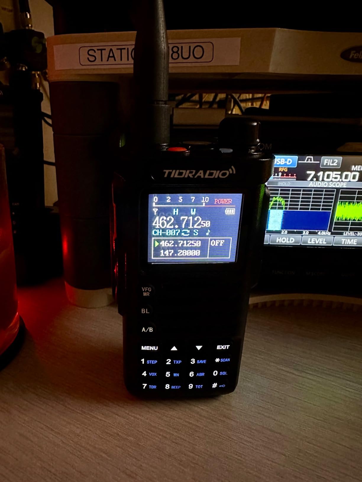 TIDRADIO TD-H9 10Watt GPS/APRS GMRS Handheld Radio, Spectrum Analysis, SMS Message Text, Bluetooth Programming, Web Upgrade, Compass, Multi-Band Long Range Two Way Walkie Talkies, NOAA, AM, FM, USB-C Battery customer photo 2