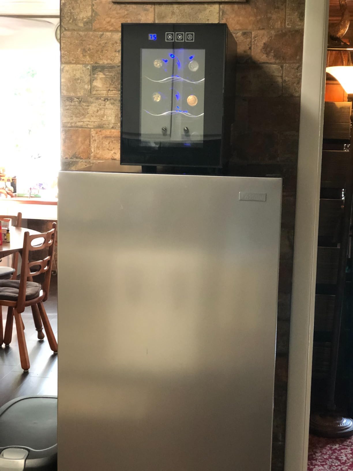 Mojgar Commercial Ice Maker Machine, 700Lbs/24H with 500LBS Ice Bin Commercial Ice Machine, ETL Approval Industrial Ice Machine, Stainless Steel Self-Cleaning for Bar Restaurant Hotel customer photo 1