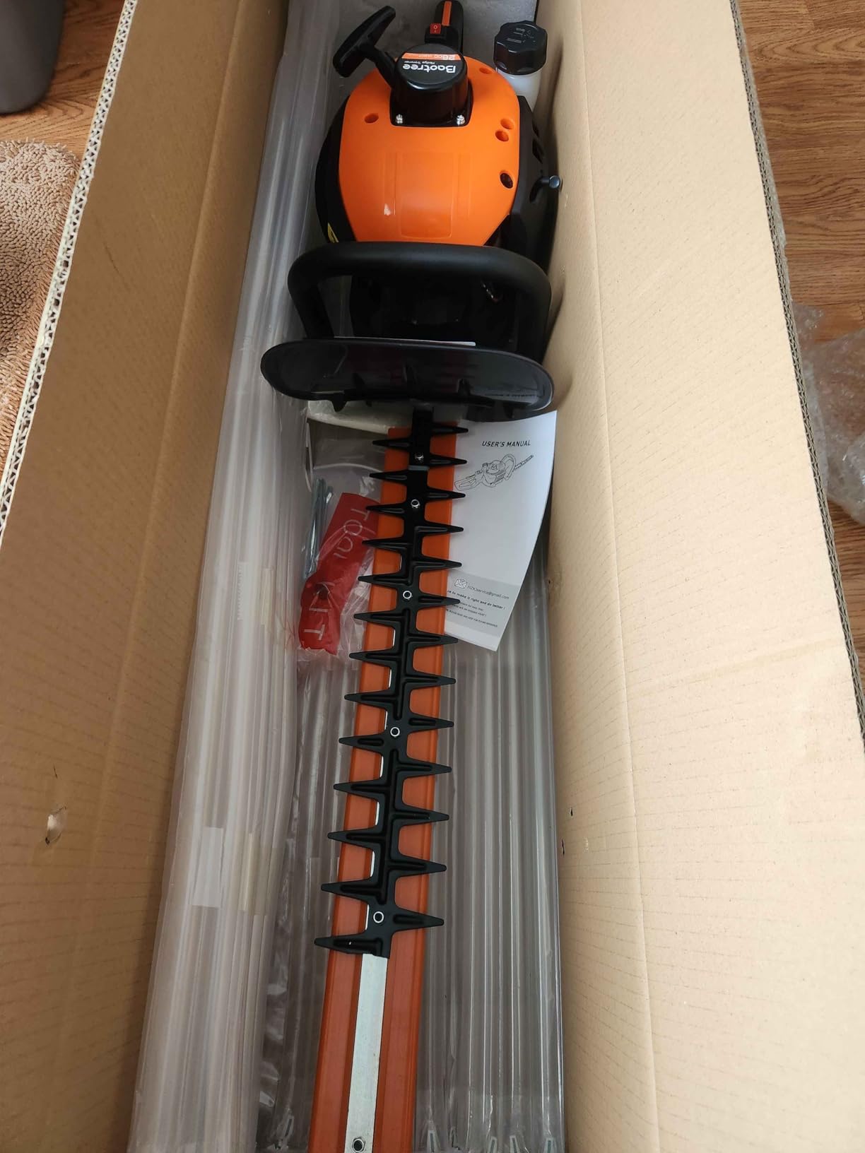 24-Inch 36cc 2 Cycle Gas Powered Dual Sided Hedge Trimmer (36cc) customer photo 1