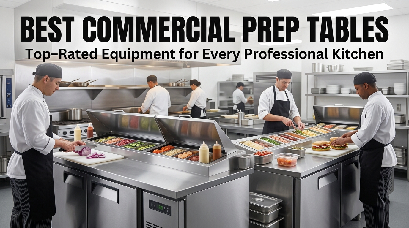 Best Commercial Prep Tables