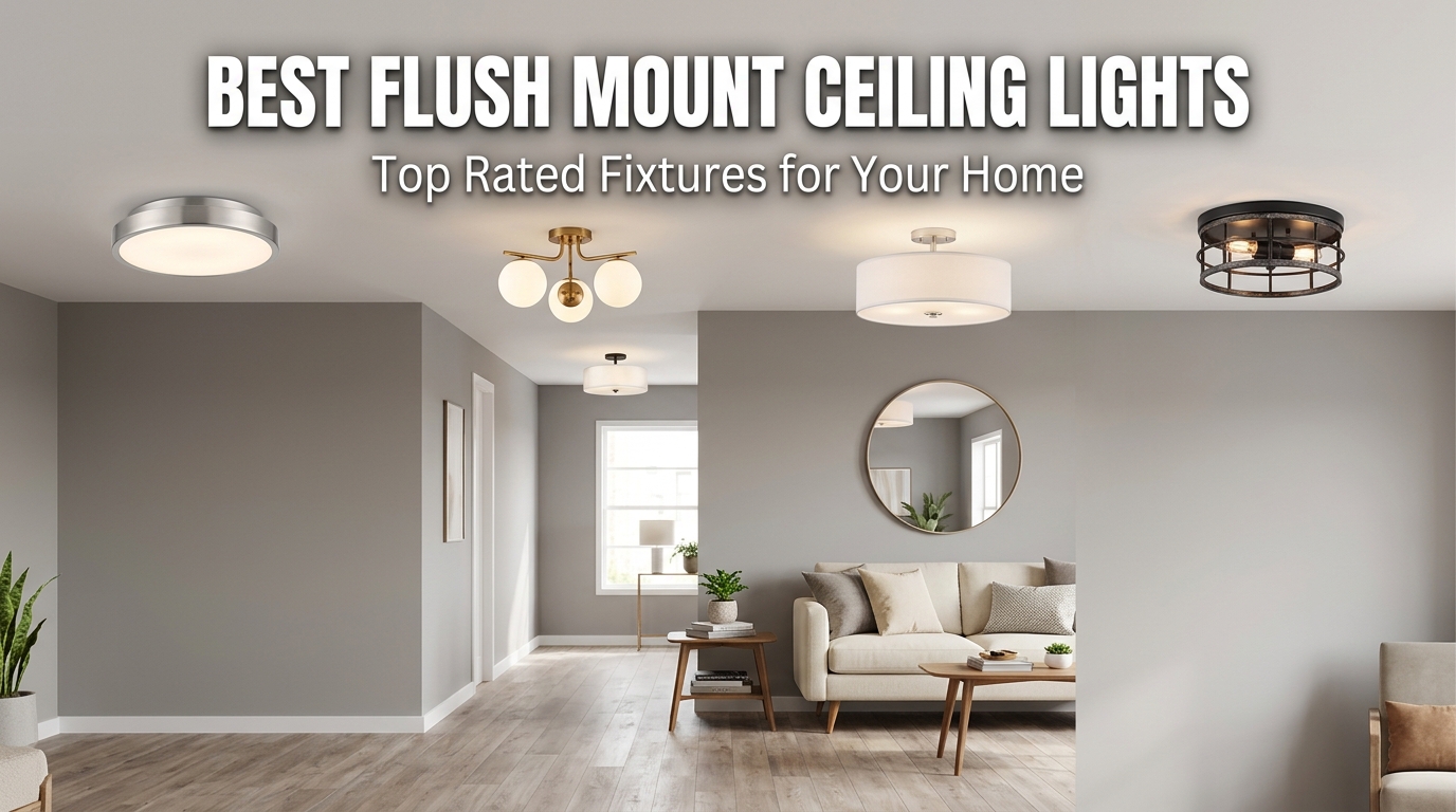 Best Flush Mount Ceiling Lights