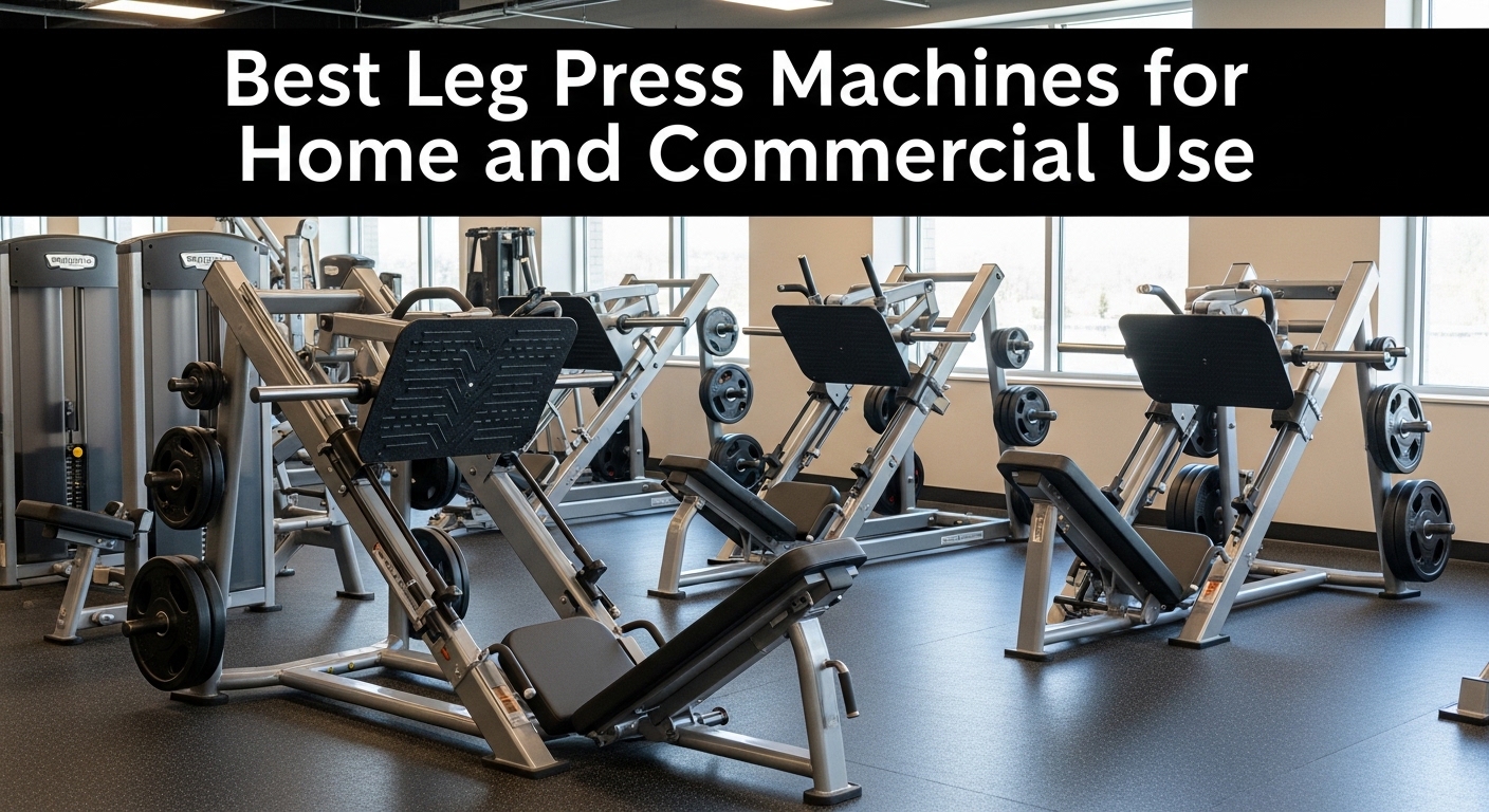 Best Leg Press Machines for Home and Commercial Use