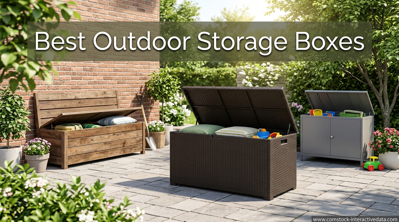 Best Outdoor Storage Boxes