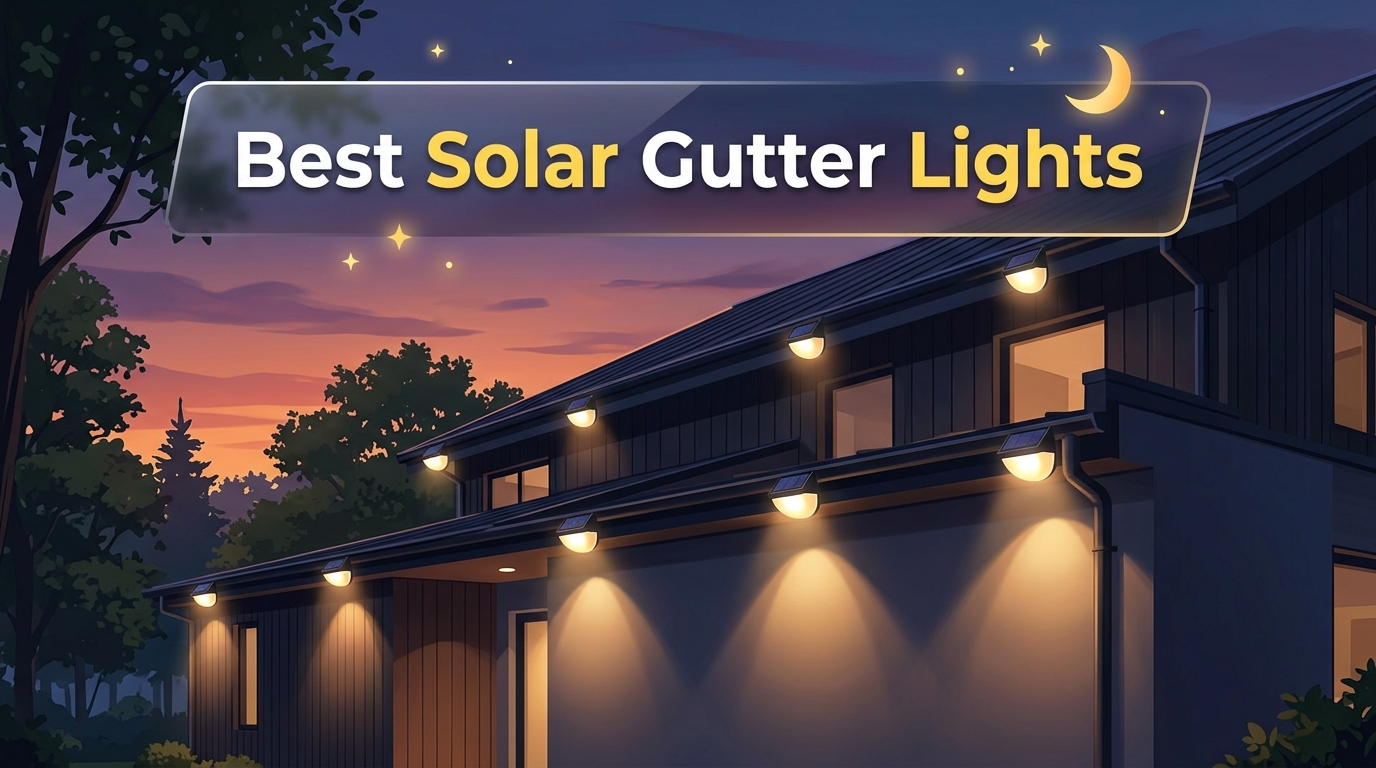 Best Solar Gutter Lights