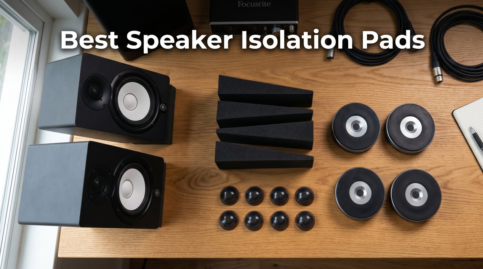 best speaker isolation pads