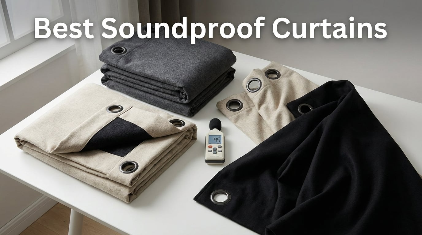 best soundproof curtains