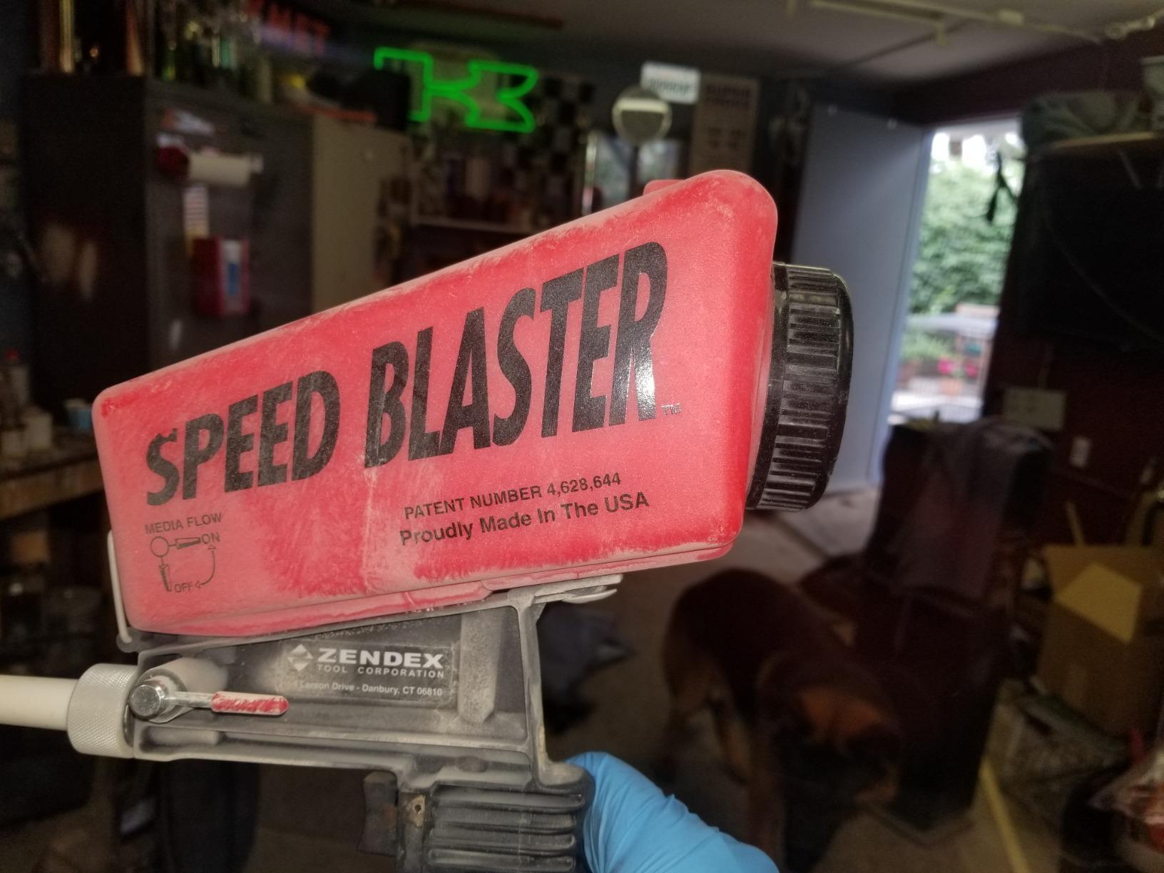 SpeedBlaster Model 007R Red - Portable Sand Blaster Gun customer photo 1