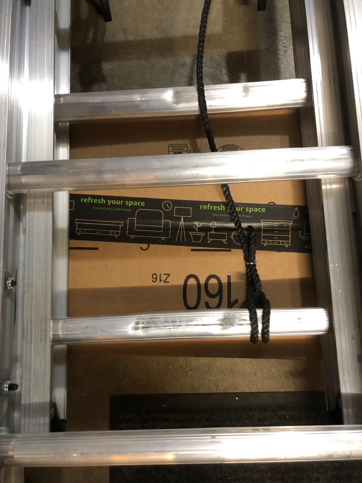 Louisville Ladder 28-foot Aluminium Extension Ladder, 300-Pound Load Capacity, Type IA, AE2228 customer photo 1