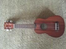 Kala KA-15S Satin Mahogany Soprano Ukulele Bundle with Gig Bag, Tuner, Strap, Austin Bazaar Instructional DVD, and Polishing Cloth customer photo 1