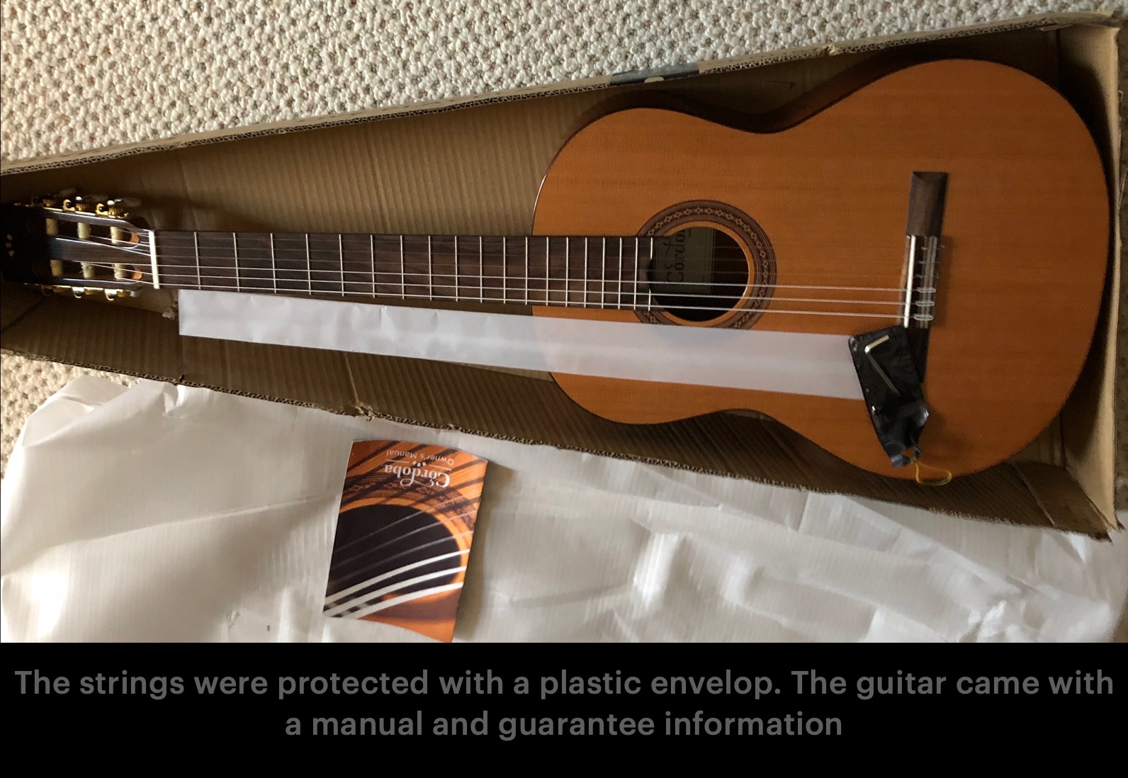 Cordoba C5 Classical Guitar with Solid Cedar Top customer photo 2