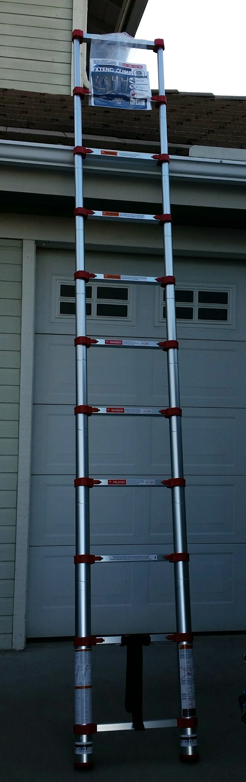 Xtend & Climb 785P+ Telescopic Ladder (15.5 FT - 250 LBS) | Pro Series customer photo 2